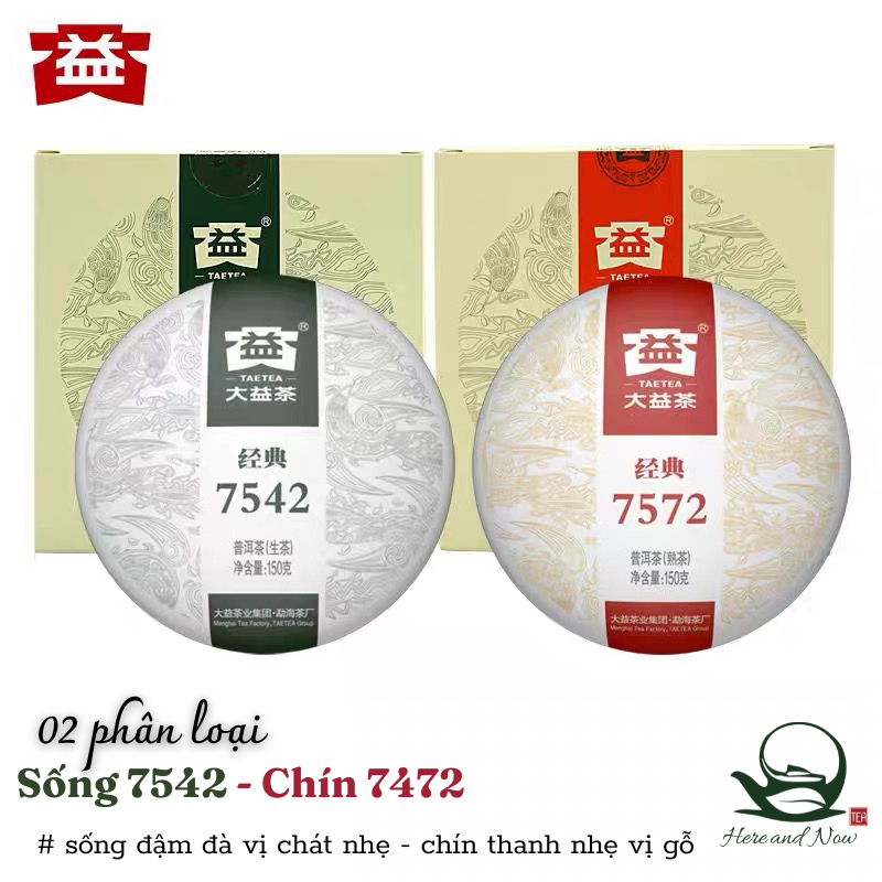 Trà phổ nhĩ ĐẠI ÍCH 7572/7542 150g hàng chính hãng 2 10