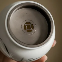 Chậu Đựng Bã Trà 350ml | Gốm Sứ Vẽ Tay 13 vn 11134207 7ras8 mcoiyhuytbq4ef