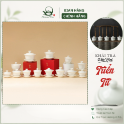 Chén khải sứ trắng