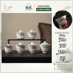 Chén khải vẽ tay