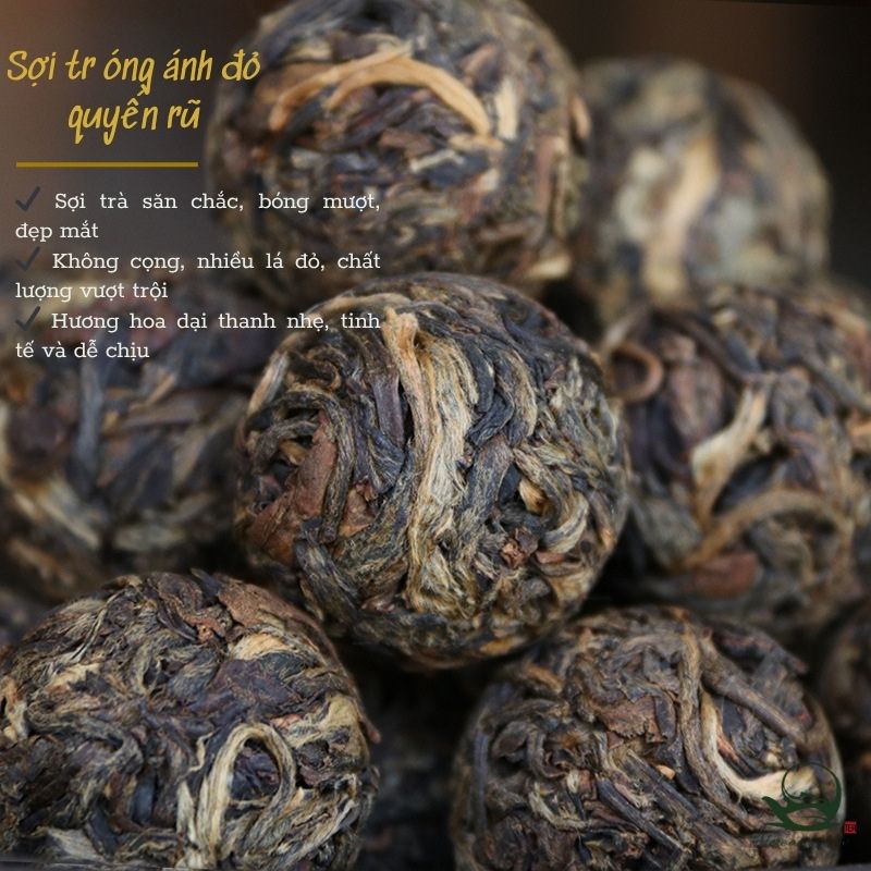 Điền Hồng Long Châu Viên 7g | Hồng Trà Cổ Thụ 2024 2 TEA 2