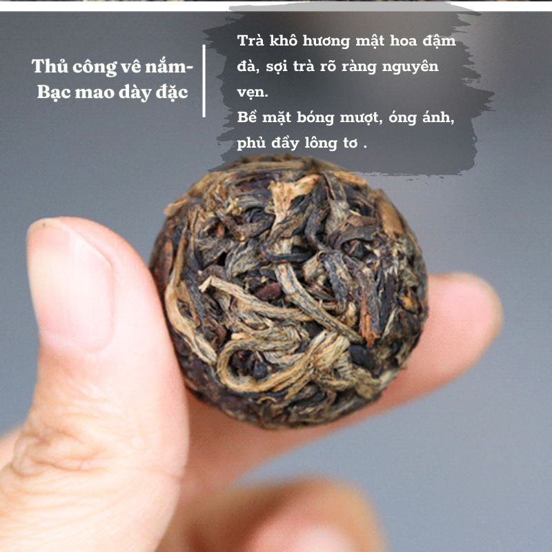 Điền Hồng Long Châu Viên 7g | Hồng Trà Cổ Thụ 2024 5 TEA