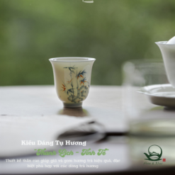 Bộ sưu tập chén trà gốm sứ | Mặc Kỷ vẽ tay 8 44